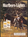 Marlboro Lights 1980s Print Advertisement Ad 1986 Roping Cowboy Marlboro