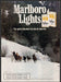 Marlboro Lights Cigarettes 1980s Print Advertisement 1989 Snow Roundup Horses Fetch-the-Paper