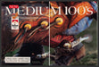 Marlboro Medium 100's 1990s Print Advertisement (2 Page) 1992 Cowboy Squatting Fetch-the-Paper