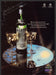Martini Extra Dry 1980s Print Advertisement Ad 1986 Reflective Tray Fetch-the-Paper