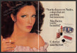 Max Factor Cosmetic 1980s Print Advertisement (2pg centerfold) 1984 Jaclyn Smith Fetch-the-Paper