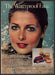 Max Factor UltraLucent 1970s Print Advertisement 1976 Girl in Pool Waterproof Fetch-the-Paper