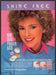 Maybelline 1980s Print Advertisement 1986 Shine Free Curly Haired Model Maybelline