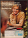 Meds Tampons 1960s Print Advertisement Ad 1969 "Feel only a little more secure" Fetch the Paper!