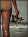 Medway Shoes 1970s Print Advertisement Ad 1977 Legs Backside Beach Water Fetch-the-Paper