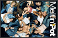 Meltin' Pot Clothing 2000s Print Advertisement (2 pages) 2005 Group Laying Down Fetch-the-Paper