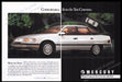 Mercury Sable Car 1980s Print Advertisement (2 pages) 1989 Fetch the Paper!