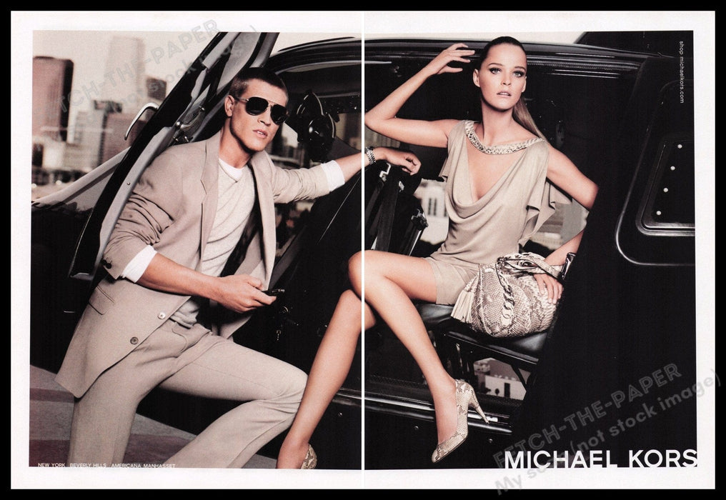 Michael Kors 2000s Print Advertisement (2 pgs) 2007 Fetch the Paper!
