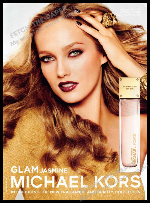 Michael Kors 2010s Print Ad 2013 Glam Jasmine Karmen Pedaru (Not the product) Michael Kors