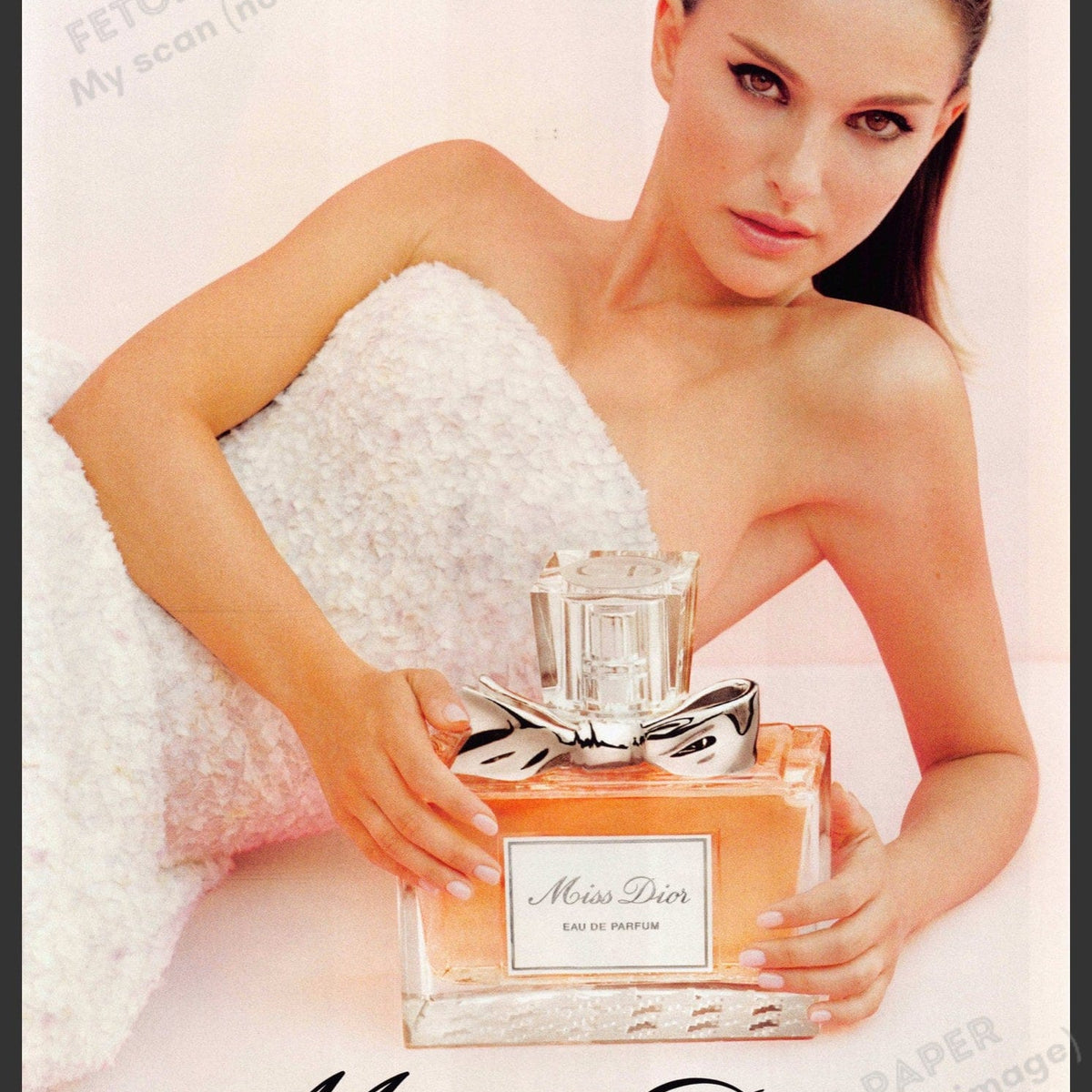 Miss Dior Natalie Portman 2010s Print Ad Original 2013 — Fetch