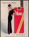 More Cigarettes 1980s Magazine Print Advertisement 1986 Leg Evening Dress Dare More Cigarettes