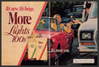 More Lights 100s Cigarettes 1980s Print Advertisement (2 page centerfold) 1981 Fetch-the-Paper