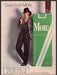 More Menthol 1980s Magazine Print Advertisement Ad 1986 Girl "Dare to be more" Fetch-the-Paper