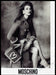 Moschino 2010s Magazine Print Ad 2014 Legs Linda Evangelista Moschino