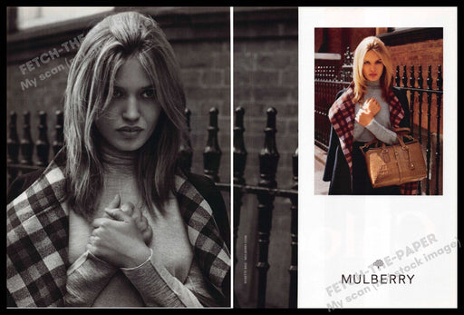 Mulberry 2010s Print Advertisement (2 page) 2015 Georgia May Jagger Mulberry