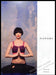 Natori 2010s Print Advertisement 2013 Yoga Clothing Girl Sitting Yoga Pose Natori