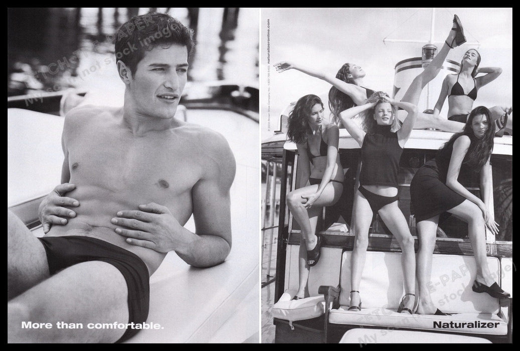 Naturalizers 2000s Print Advertisement (2 pgs) 2017 Fetch the Paper!