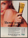 Neutrogena Rainbath Shower Gel 1980s Print Advertisement Ad 1981 Bare Skin Fetch the Paper!
