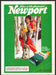 Newport 1980s Print Advertisement 1987 Couple Cross Country Skiing Tree Newport