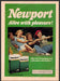 Newport Cigarettes 1970s Print Advertisement 1976 Friends Tug of War Fetch-the-Paper