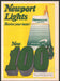 Newport Lights Cigarettes 1980s Print Advertisement 1981 Yellow & Green Bright Fetch-the-Paper