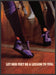 Nike Shoes 1980s Print Advertisement 1986 "Let her feet be a lesson to you" Legs Fetch-the-Paper