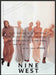 Nine West Shoes 1990s Print Advertisement 1994 Friends Women Long Skirts Fetch-the-Paper