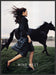 Nine West Shoes Footwear 2000s Print Advertisement 2005 Legs Black Horse Fetch-the-Paper