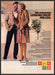 No Nonsense Hosiery 1980s Print Advertisement 1982 Working Lady Couple Fetch-the-Paper