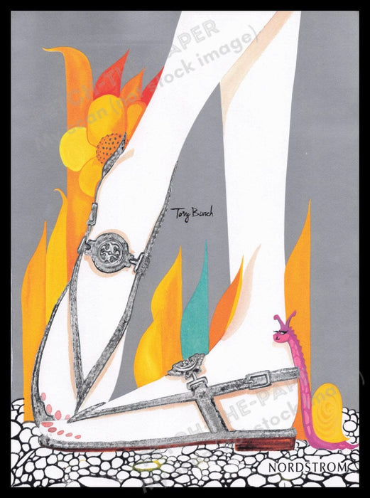 Nordstrom Designer Collection Print Advertisement Ad (front/back) 2007 Fetch the Paper!