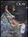 Olay Exfoliating Ribbons 2000s Print Advertisement Ad 2008 Model Underwater Fetch the Paper!