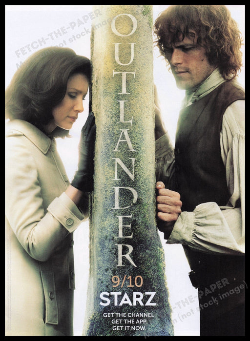 Outlander 2000s Print Advertisement Ad 2017 Fetch the Paper!