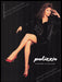 Palizzio Shoes 1980s Print Advertisement Ad 1989 Crossed Legs Sexy Model Fetch the Paper!