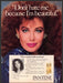 Pantene 1980s Magazine Print Advertisement 1987 Big Curly Hair Pantene