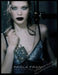 Paola Frani 2000s Print Advertisement 2005 Blue Beaded Evening Dress Fetch-the-Paper