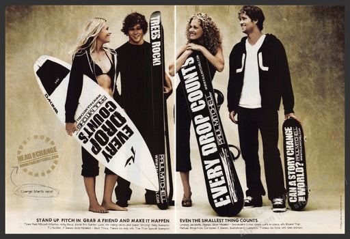 Paul Mitchell 2000s Print Ad (2 pgs) 2007 Holly Beck, Lindsey Jacobellis etc Paul Mitchell