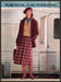 Pendleton 1980s Print Advertisement Ad 1985 Miss Wool Plaid Skirt Train Pendleton