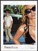 Perry Ellis 2000s Print Advertisement 2007 Couple Illustration Palm Trees Fetch-the-Paper