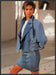 Perry Ellis America 1980s Print Advertisement Ad 1987 Christy Turlington Legs Fetch-the-Paper