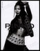 Pinko Naomi Campbell 2000s Print Advertisement 2005 Super Model Fetch-the-Paper