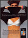 Playtex Bra 1980s Print Advertisement 1986 "Thank goodness it fits" Turtleneck Fetch-the-Paper