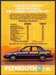 Plymouth Sundance 1980s Print Advertisement 1987 "The pride is back" Plymouth Sundance