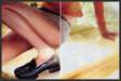 Prada Shoes 1990s Print Advertisement (2 pages) 1999 Legs Fetch the Paper!