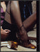 Prada Shoes 2000s Print Advertisement Ad 2003 Hosiery Legs Model Sitting Floor Fetch-the-Paper