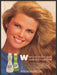 Prell 1980s Magazine Print Advertisement 1987 Christie Brinkley Big Hair Prell