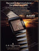 Rado Anatom Watch 1980s Print Advertisement Ad 1987 "The watch to watch" Fetch-the-Paper