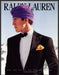 Ralph Lauren 2000s Print Advertisement Ad 2008 Purple Black-tie Turbin Fetch-the-Paper