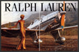 Ralph Lauren Clothing 2000s Print Advertisement (2 Page) 2009 Prop Plane Fetch-the-Paper
