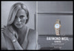 Raymond Weil Charlize Theron 2000s Print Advertisement (2 pgs) 2005 Fetch the Paper!