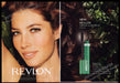 Revlon 2010s Print Advertisement (2 page) 2010 Jessica Biel Grow Lucious Fetch-the-Paper